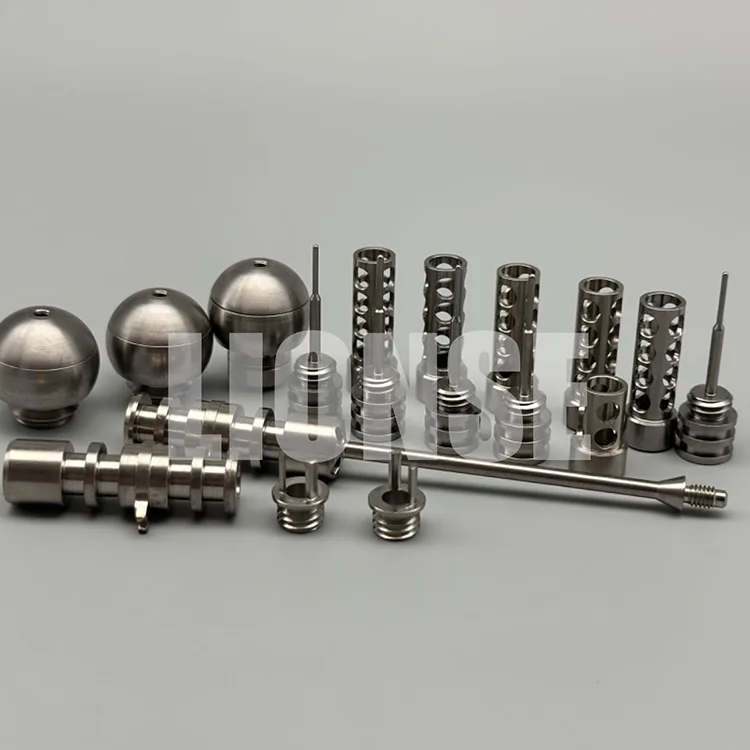 Tikslus CNC titano apdirbimo dalių gamyba